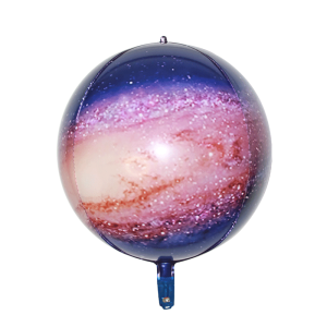 Globo Orbz Plano Galaxia (55cm)