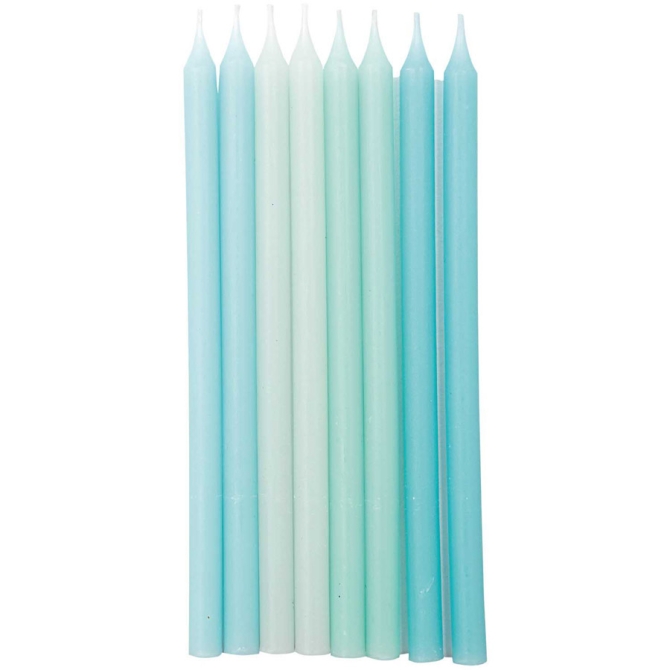 16 Velas Elegancia (12 cm) - Armona Verde 