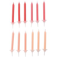 Kit de 24 Velas - Tartas Sorbete