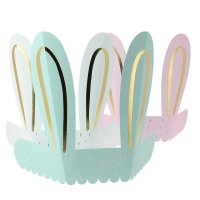 6 Diademas de Conejo (16 cm) - Cartn