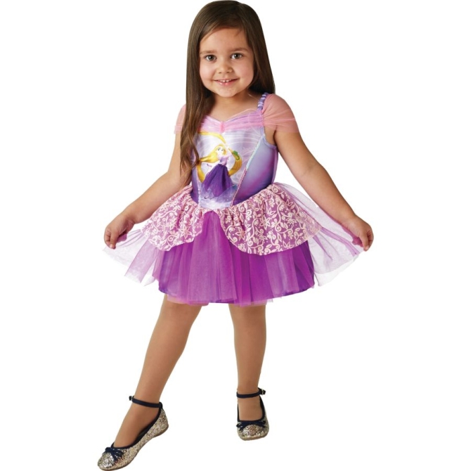 Disfraz de Princesa Disney Bailarina Rapunzel Talla 3-6 aos 