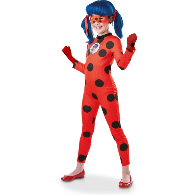 Disfraz Tikki Ladybug  +  guantes 