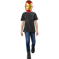 Mscara de Iron Man superficial - Plstico. n1