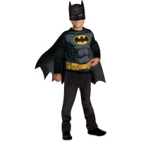 Top Batman Clsico + Mscara Talla 5-8 aos