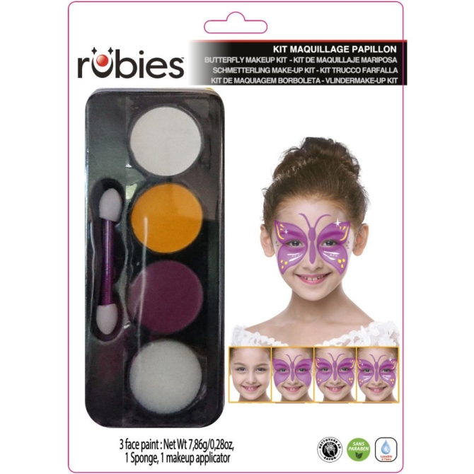 Kit de maquillaje de mariposa 