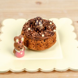 3 Huevos Happy Easter 3D Choco / Nudo Cobre - Chocolate. n3