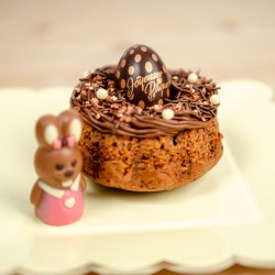 3 Huevos Happy Easter 3D Choco / Nudo Cobre - Chocolate. n4