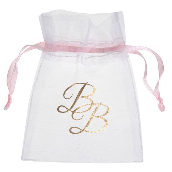 6 bolsas de pauelos pequeas (10 cm) - BB Rose 