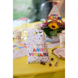 10 bolsas de regalo cumpleaos con globos multicolores. n2