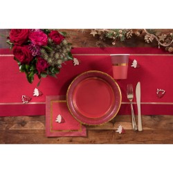 20 servilletas de Navidad Red Chic. n1