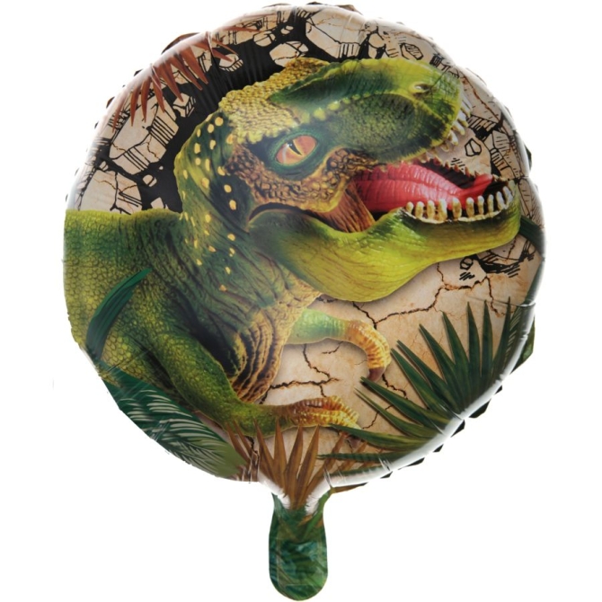 Globo Mylar de dinosaurio 