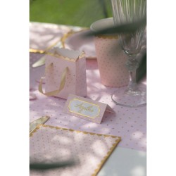 10 Tarjetas de mesa - BB Rosa. n2