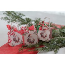 4 mini bolsas de Pap Noel. n1