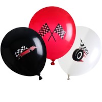 Contiene : 1 x 6 globos de Frmula 1