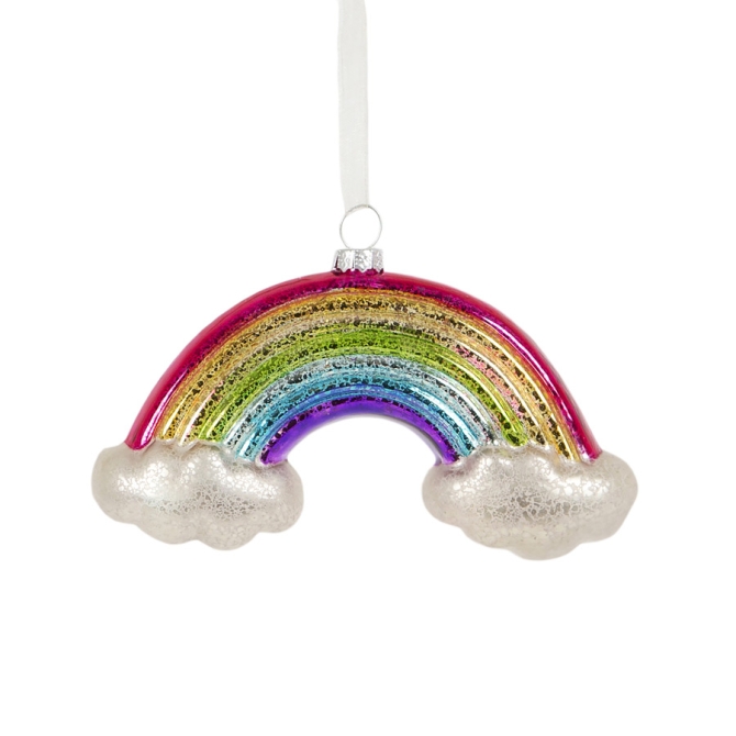 Lmpara Decoracin para colgar Rainbow and Clouds (13, 5 cm) - Cristal 