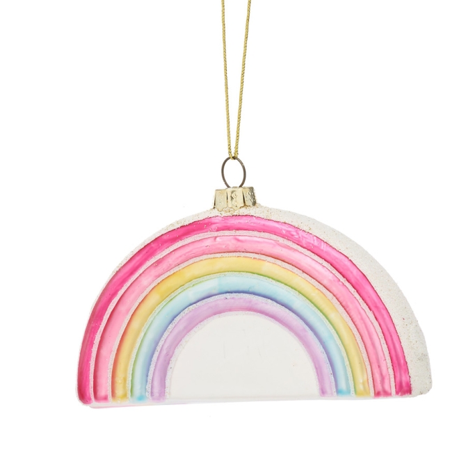 Decoracin para colgar Rainbow (5, 5 cm) - Cristal 