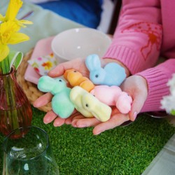 5 decoraciones de conejitos de Pascua - Pastel. n4