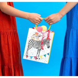 8 Bolsas de regalo Safari Animal Party. n2