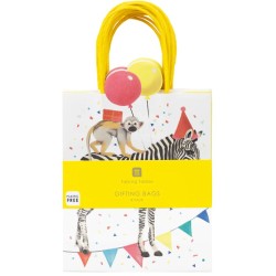 8 Bolsas de regalo Safari Animal Party. n3