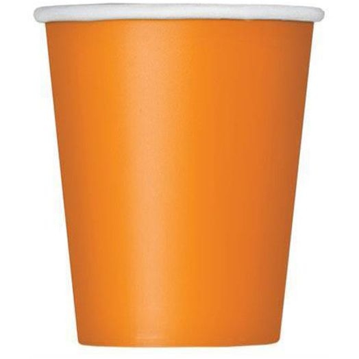 14 Vasos naranja 