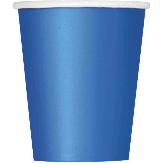 14 Vasos Azul Real 