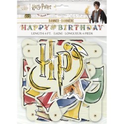 Guirnalda Happy Birthday Harry Potter Wizarding World. n1