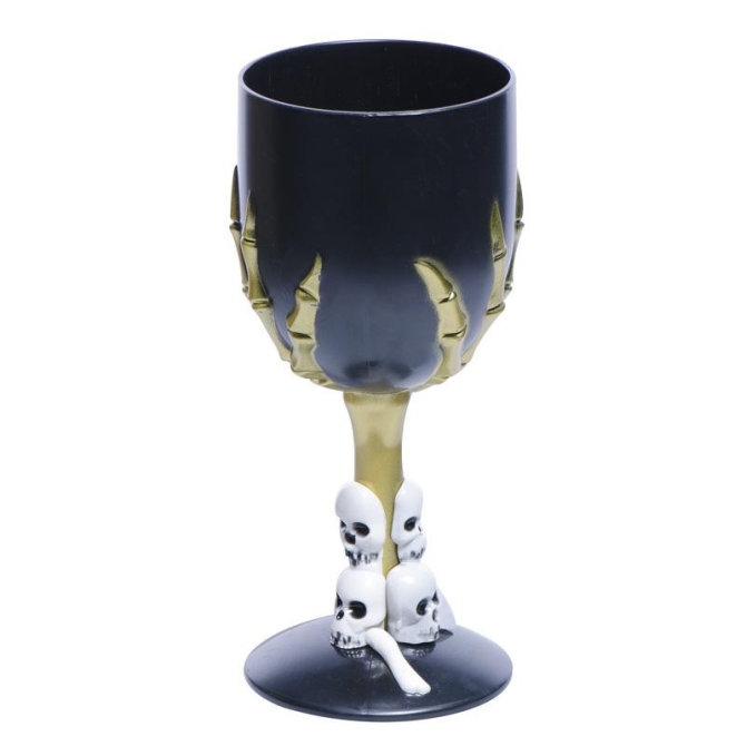 Vaso Halloween Gtico Negro 