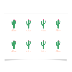 8 Tatuajes para personalizar - Cactus. n1