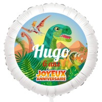 Globo para personalizar - Dino T-Rex