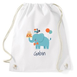 Bolsa de actividades para personalizar - Elefante. n1