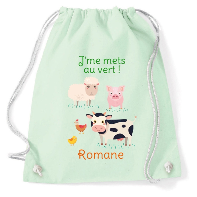 Bolsa de actividades para personalizar - Animales de granja 