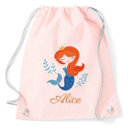 Bolsa de actividades para personalizar - Sirena Coral. n1