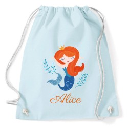 Bolsa de actividades para personalizar - Sirena Coral. n2