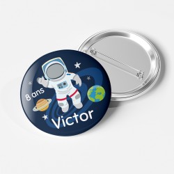 Chapa para personalizar - Astonauta espacial. n1