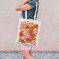 Tote bag para personalizar - Fresas. n6