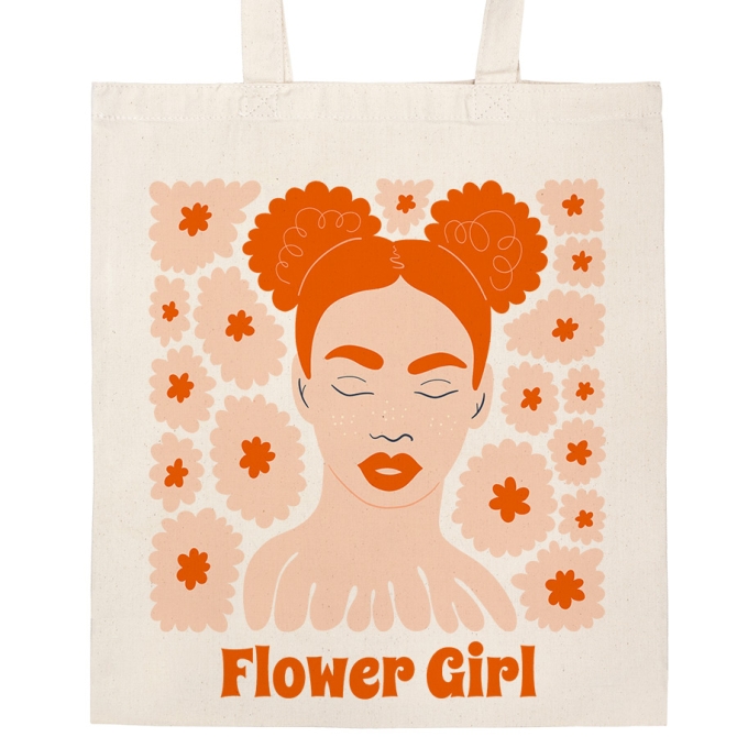 Bolsa para personalizar - Flower girl 