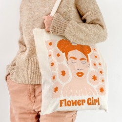 Bolsa para personalizar - Flower girl. n1