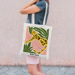 Tote bag para personalizar - El guepardo. n1