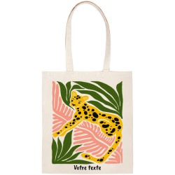 Tote bag para personalizar - El guepardo. n2