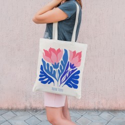 Bolsa para personalizar - Flores de la isla. n6