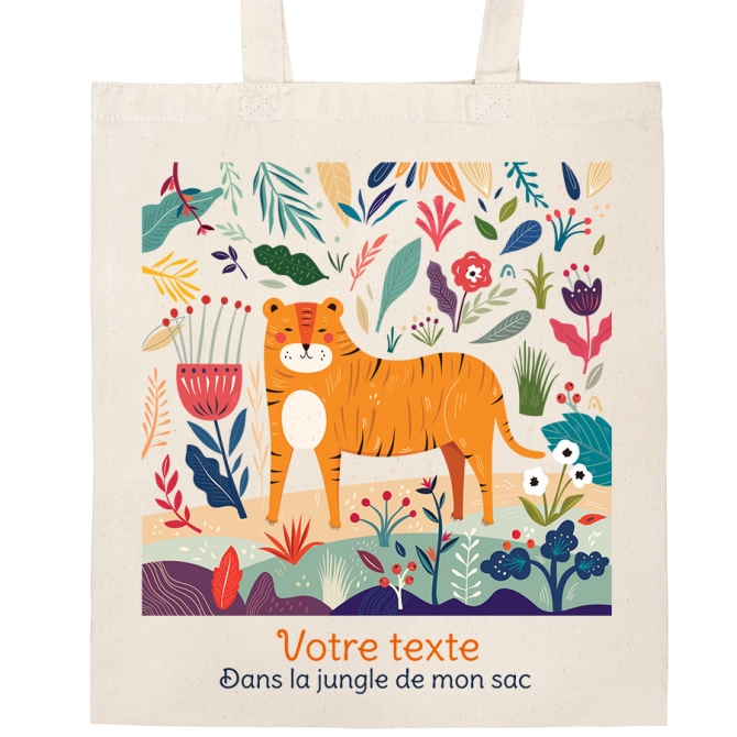 Tote bag para personalizar - Mi pequea jungla 