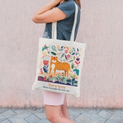 Tote bag para personalizar - Mi pequea jungla. n6