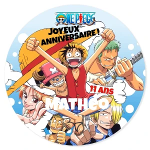 Fotocroc para personalizar - One Piece