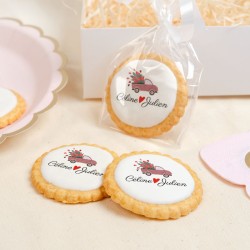 Galleta personalizada - Tulipanes. n1