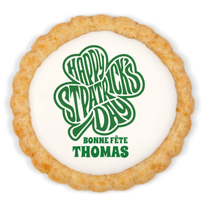 Galleta personalizada - Da de San Patricio 