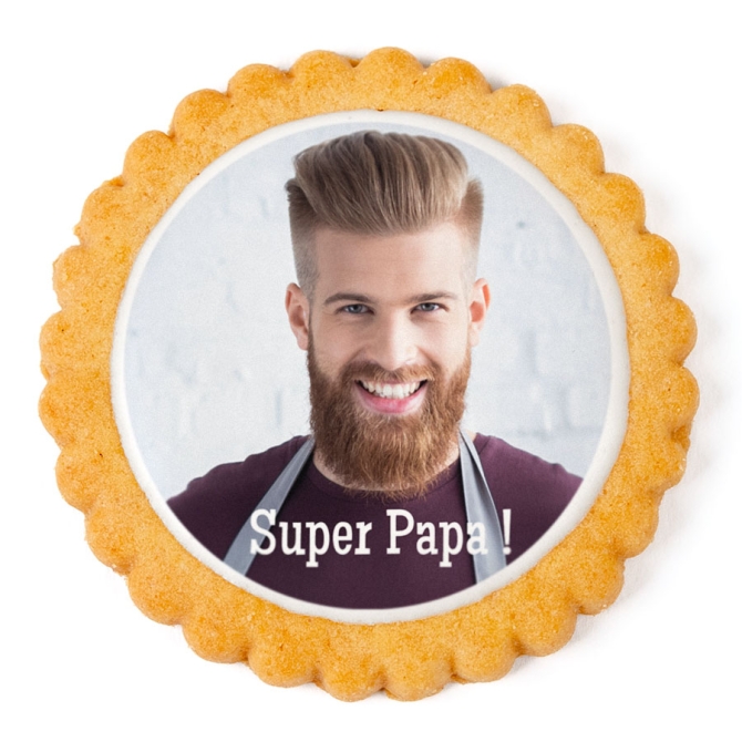 Galleta personalizada - Sper Pap 