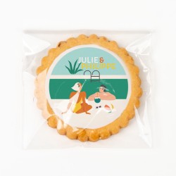 Galleta personalizada - La piscina. n4