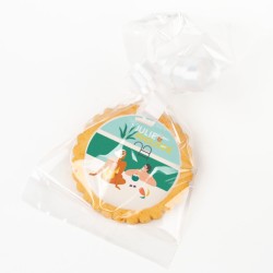 Galleta personalizada - La piscina. n5