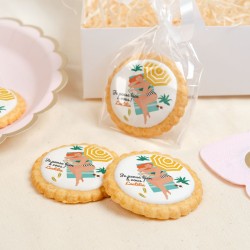 Galleta personalizada - La playa. n1