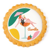 Galleta personalizada - El cctel